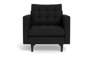 Oakley Arm Chair-Fabric Sectional-Merit Onyx-MAK Modern