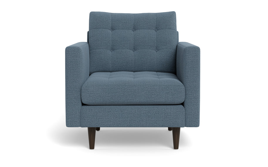 Oakley Arm Chair-Fabric Sectional-Elliot French Blue-MAK Modern