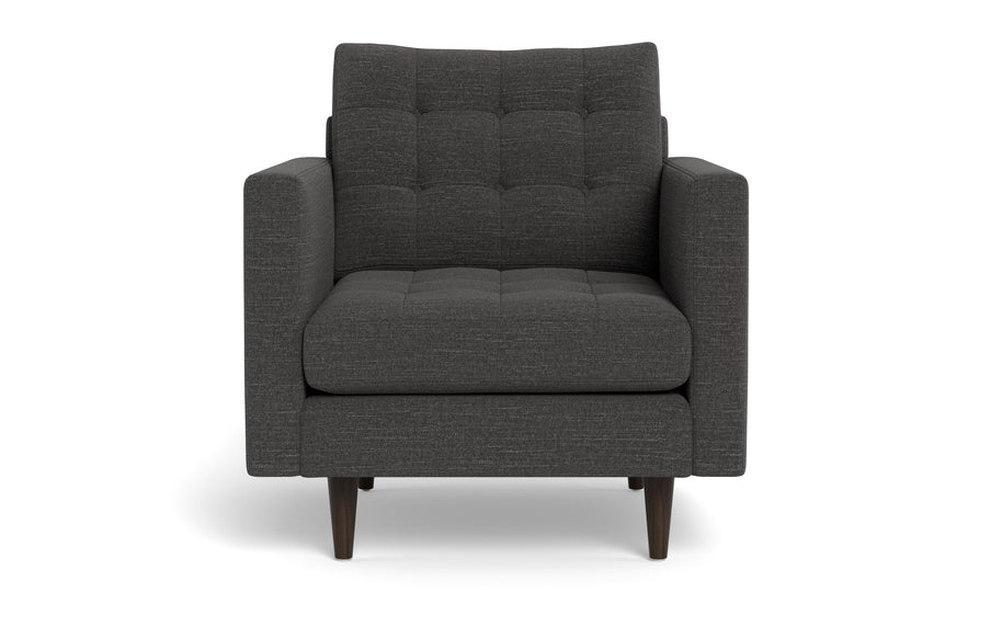 Oakley Arm Chair-Fabric Sectional-Curious Charcoal-MAK Modern