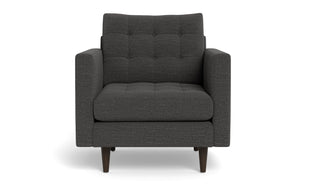 Oakley Arm Chair-Fabric Sectional-Curious Charcoal-MAK Modern