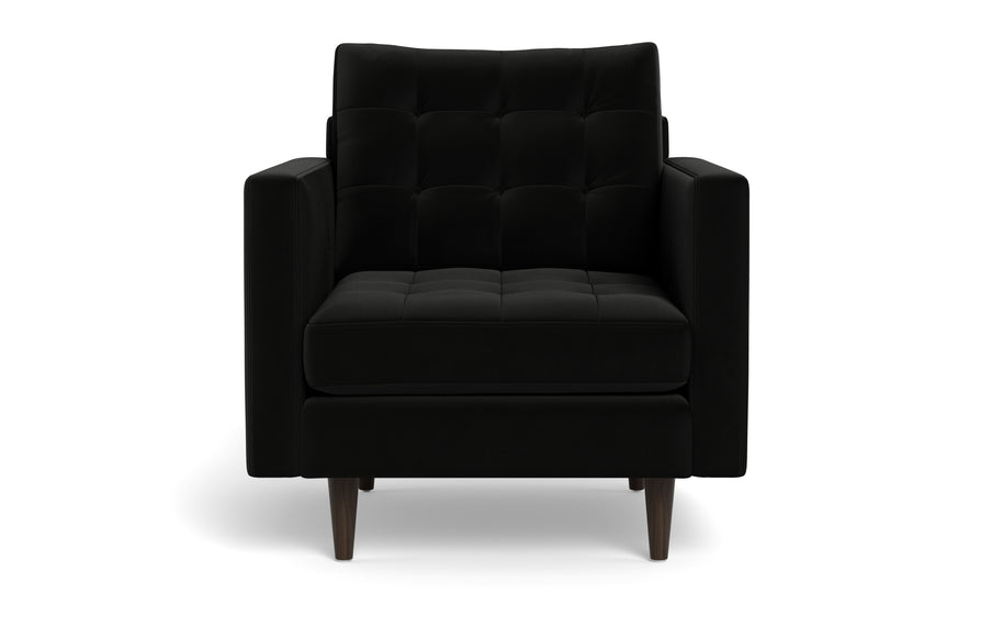 Oakley Arm Chair-Fabric Sectional-Superb Gun Metal-MAK Modern