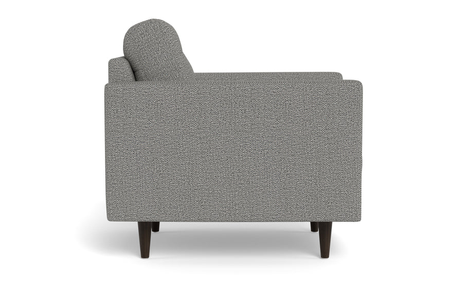 Oakley Arm Chair-Fabric Sectional-Alley Pepper-MAK Modern