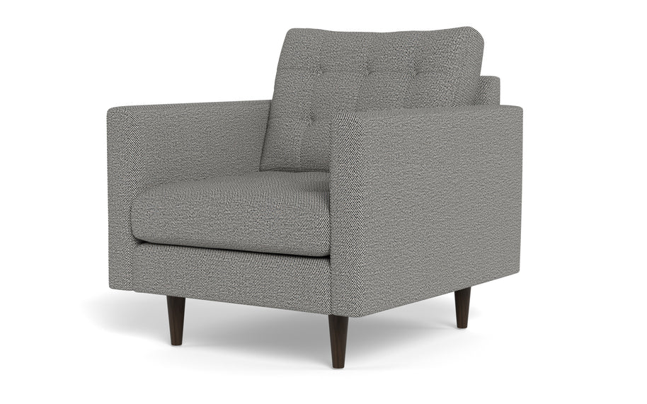 Oakley Arm Chair-Fabric Sectional-Alley Pepper-MAK Modern