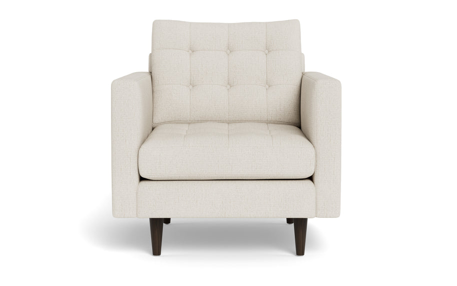 Oakley Arm Chair-Fabric Sectional-Curious Snow-MAK Modern