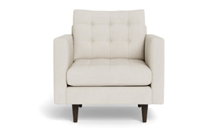 Oakley Arm Chair-Fabric Sectional-Curious Snow-MAK Modern