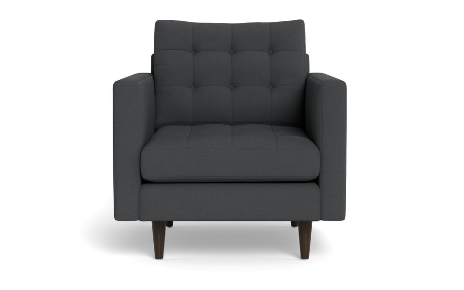 Oakley Arm Chair-Fabric Sectional-Peyton Pepper-MAK Modern