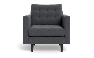 Oakley Arm Chair-Fabric Sectional-Bennett Charcoal-MAK Modern