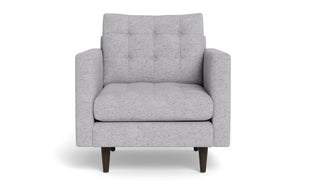Oakley Arm Chair-Fabric Sectional-Travis Pewter-MAK Modern