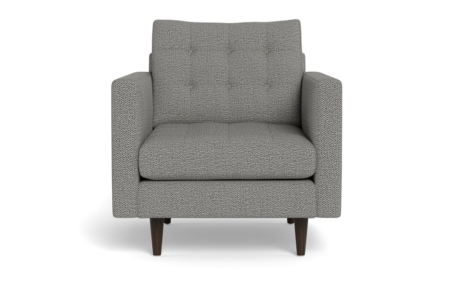 Oakley Arm Chair-Fabric Sectional-Alley Pepper-MAK Modern
