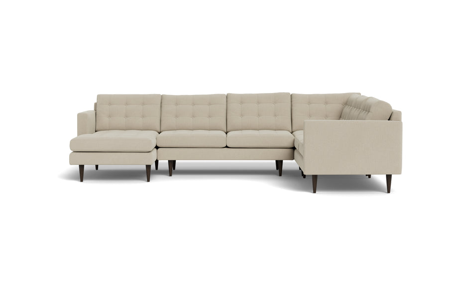 Oakley Corner Sectional With Left Chaise-Fabric Sectional-Curious Pearl-MAK Modern
