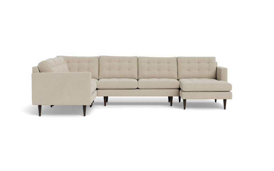 Oakley Corner Sectional With Right Chaise-Fabric Sectional-Curious Pearl-MAK Modern