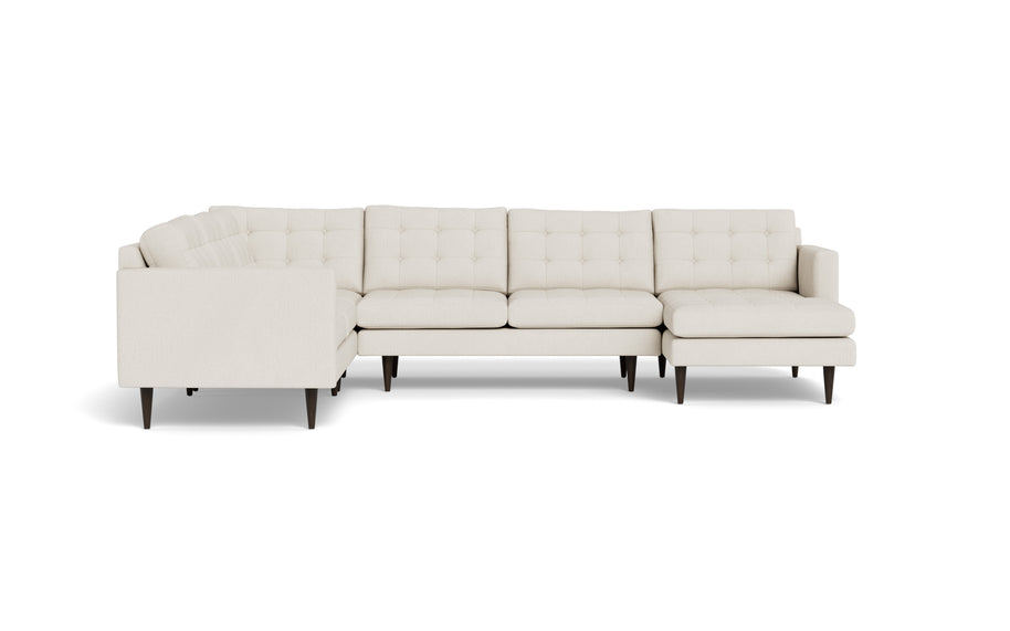 Oakley Corner Sectional With Right Chaise-Fabric Sectional-Curious Snow-MAK Modern