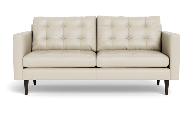 Oakley Leather Apartment Sofa-Fabric Sectional-Tribeca Cream Leather-MAK Modern