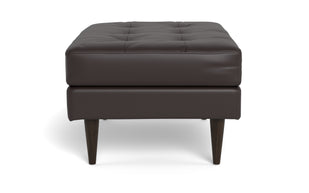 Oakley Leather Ottoman-Fabric Sectional-Tribeca Quarry Leather-MAK Modern