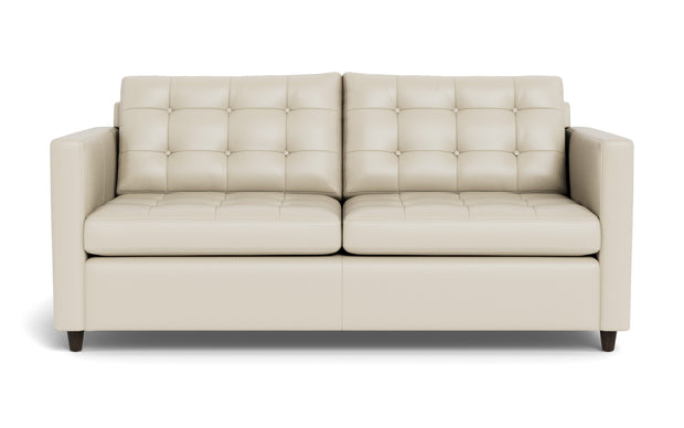Oakley Leather Queen Sleeper Sofa-Fabric Sectional-Tribeca Cream Leather-MAK Modern
