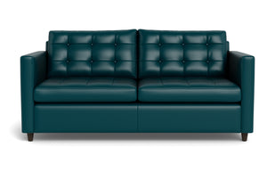 Oakley Leather Queen Sleeper Sofa-Fabric Sectional-Tribeca Lagoon-MAK Modern