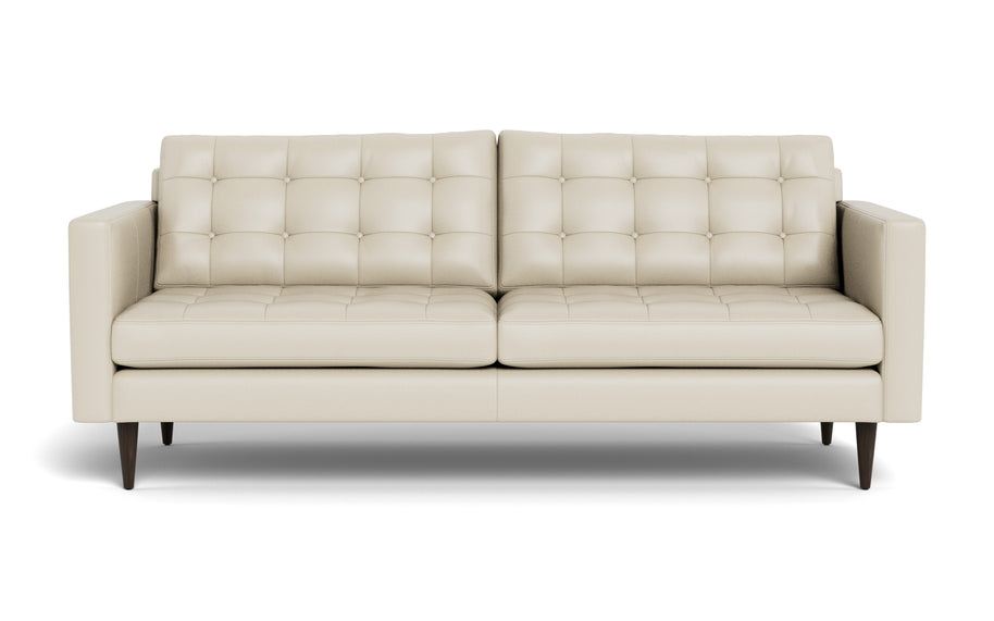 Oakley Leather Sofa-Fabric Sectional-Tribeca Cream Leather-MAK Modern