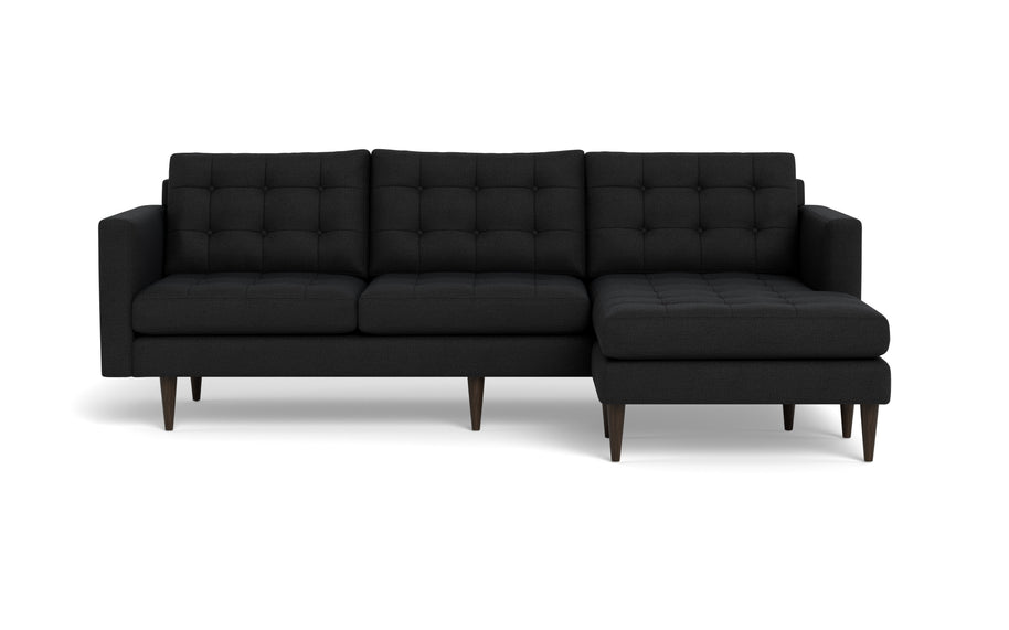 Oakley Reversible Sofa Chaise-Fabric Sectional-Merit Onyx-MAK Modern