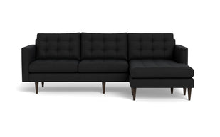 Oakley Reversible Sofa Chaise-Fabric Sectional-Merit Onyx-MAK Modern
