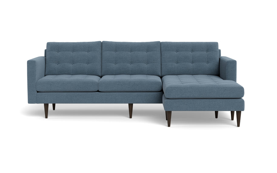 Oakley Reversible Sofa Chaise-Fabric Sectional-Elliot French Blue-MAK Modern
