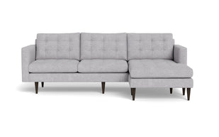 Oakley Reversible Sofa Chaise-Fabric Sectional-Travis Pewter-MAK Modern