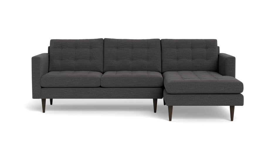Oakley Right Chaise Sectional-Fabric Sectional-Curious Charcoal-MAK Modern
