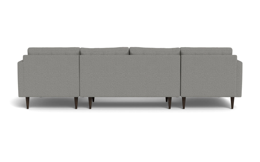 Oakley Double Chaise Sectional-Fabric Sectional-Alley Pepper-MAK Modern