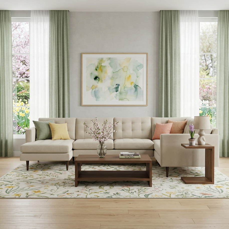 Oakley Corner Sectional With Left Chaise