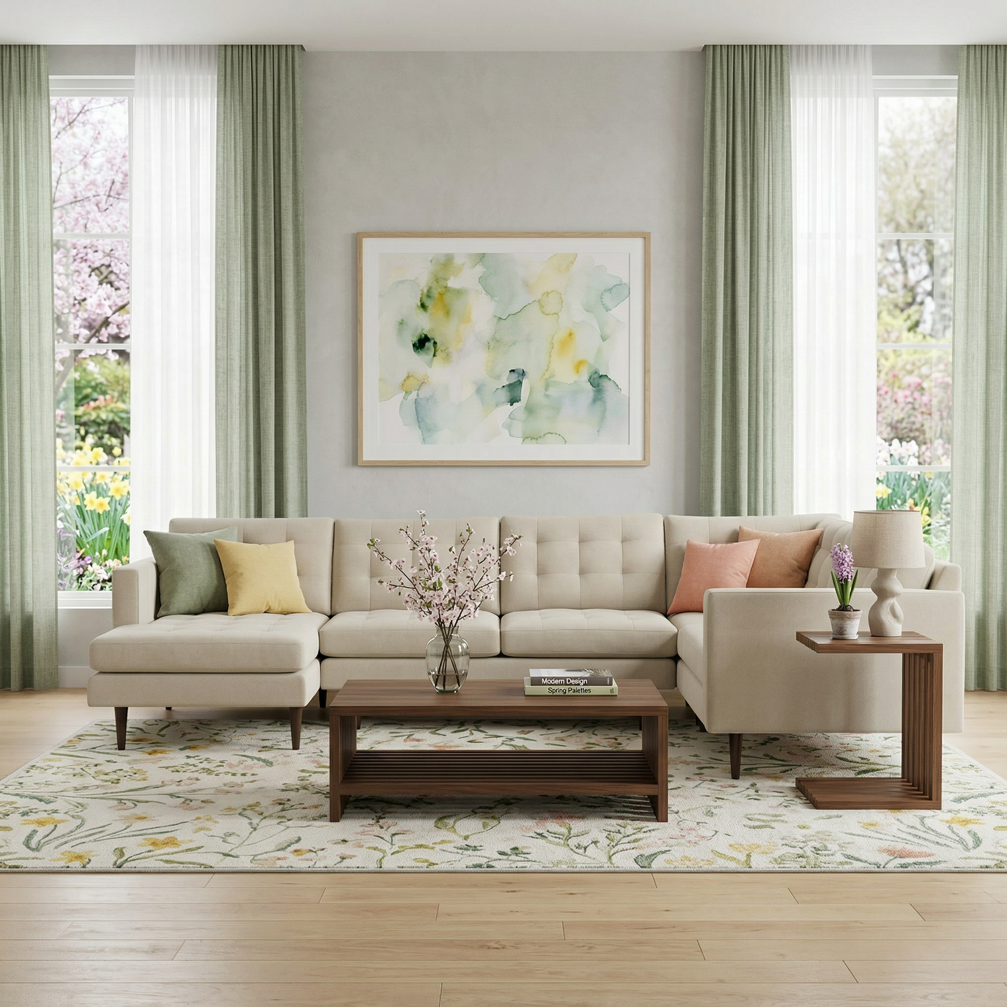 Oakley Corner Sectional With Left Chaise