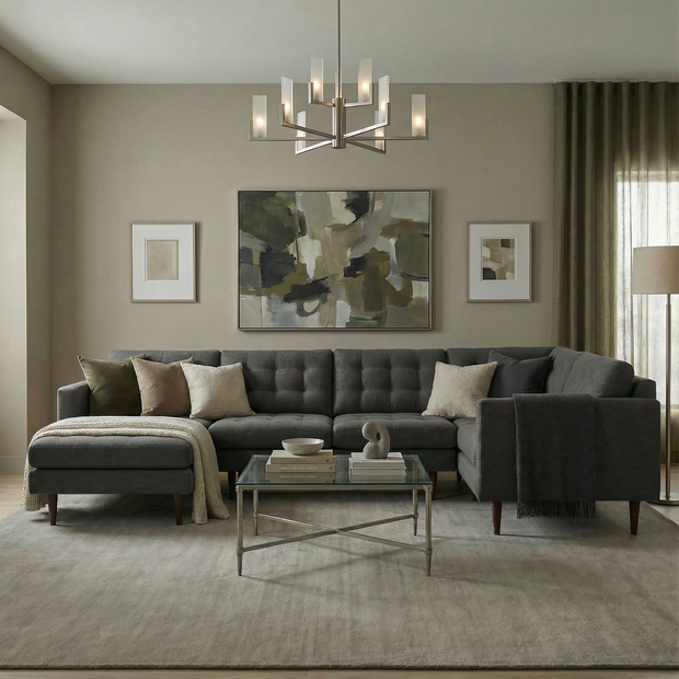 Oakley Corner Sectional With Left Chaise