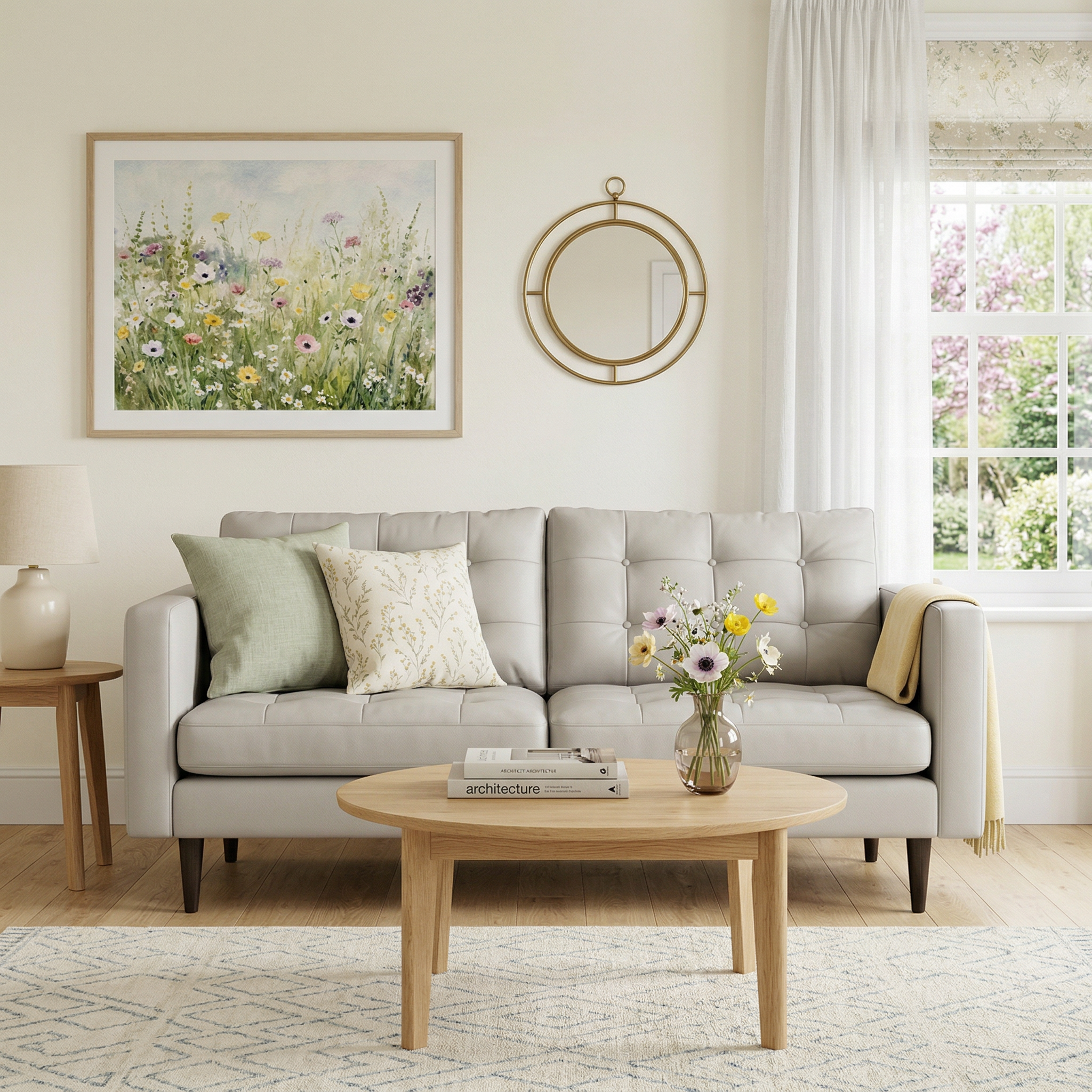 Oakley Leather Apartment Sofa