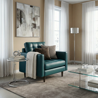 Oakley Leather Arm Chair