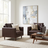 Oakley Leather Arm Chair