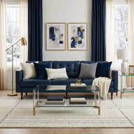 Oakley Leather Estate Sofa