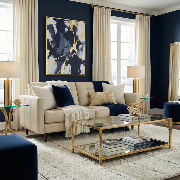 Oakley Leather Loveseat