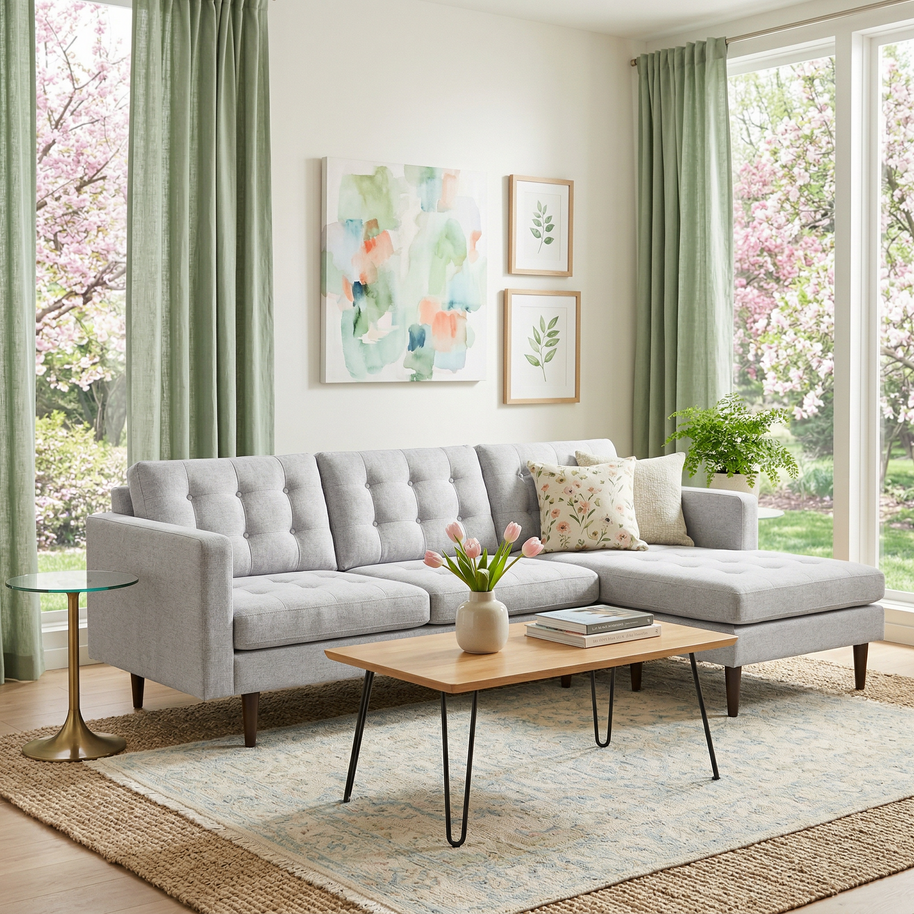 Oakley Right Chaise Sectional