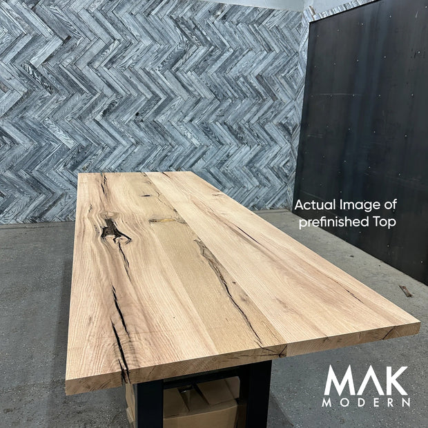 Rustic Classic 125" Oak Table
