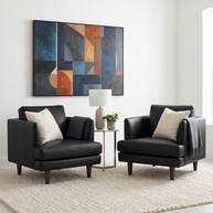 Skyline Leather Arm Chair