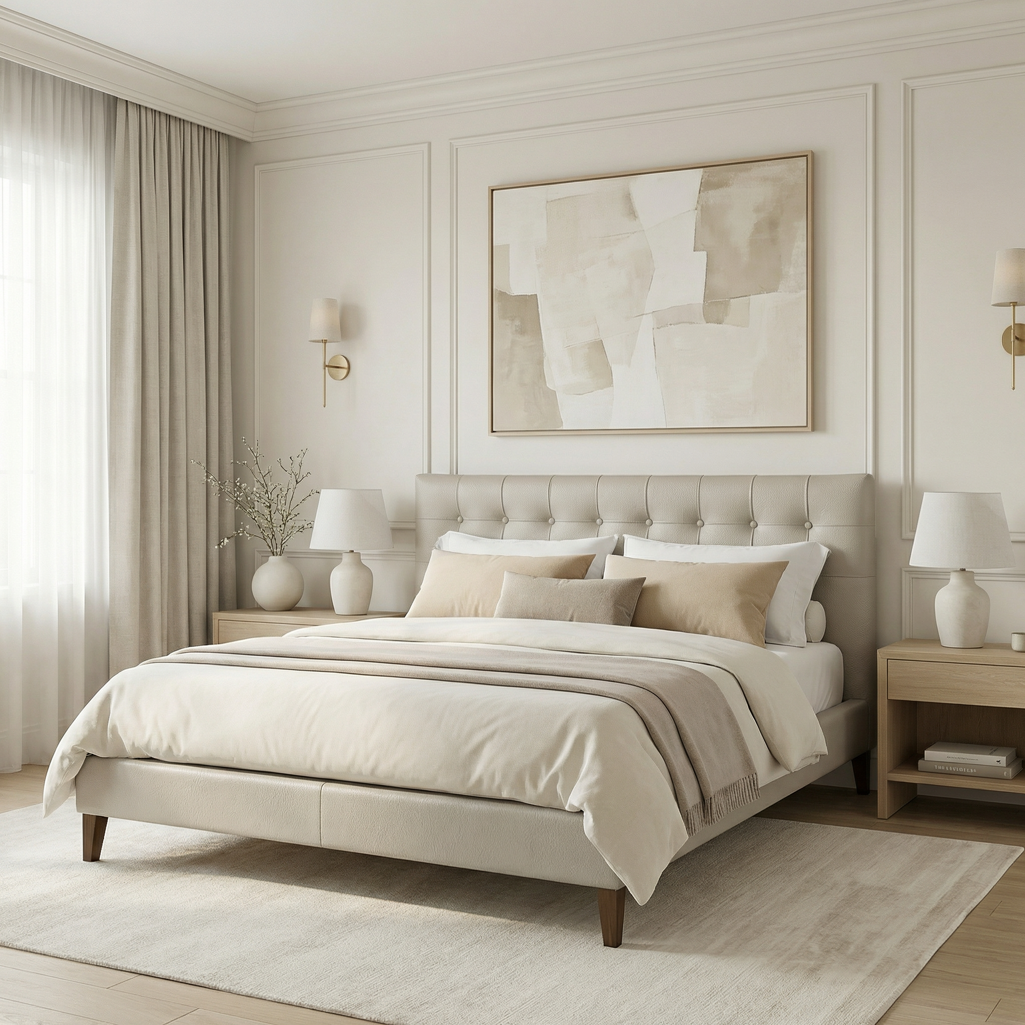 Brooklyn Leather Bed