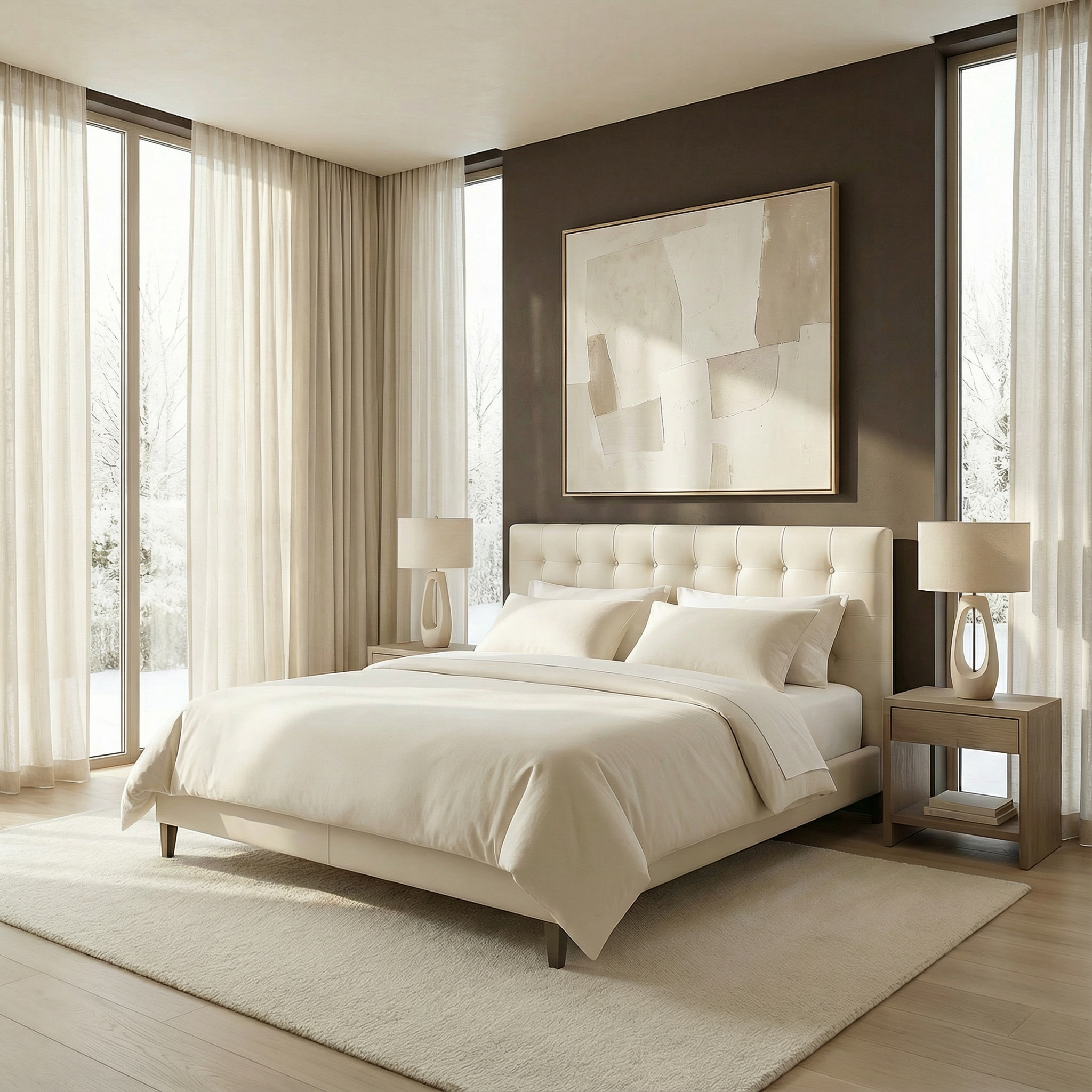 Brooklyn Leather Bed