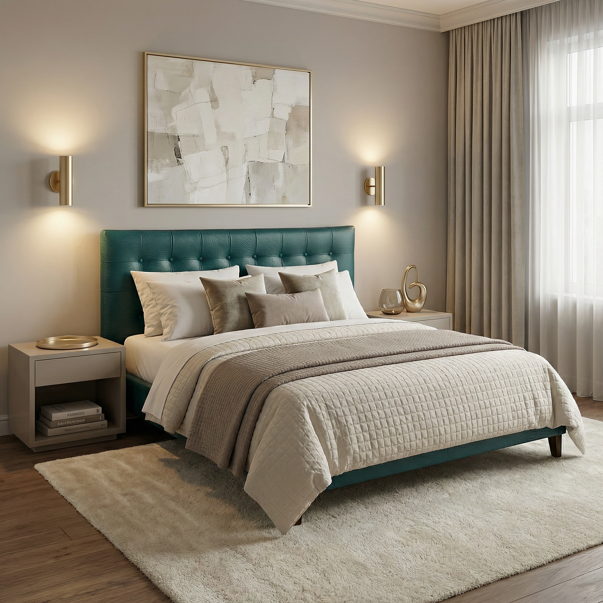 Brooklyn Leather Bed