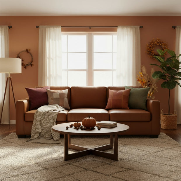 Abel Leather Sofa