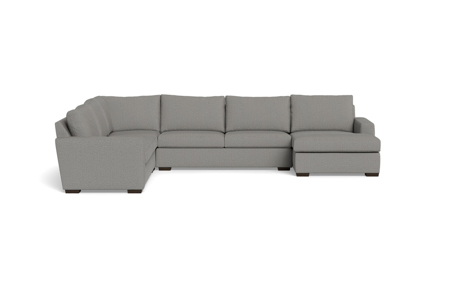 Alexa Corner Sectionals With Right Chaise-Fabric Sofa-Alley Pepper-MAK Modern