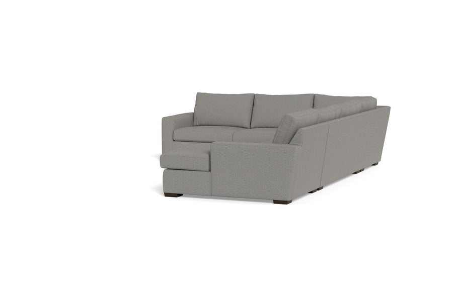 Alexa Corner Sectionals With Right Chaise-Fabric Sofa-Alley Pepper-MAK Modern