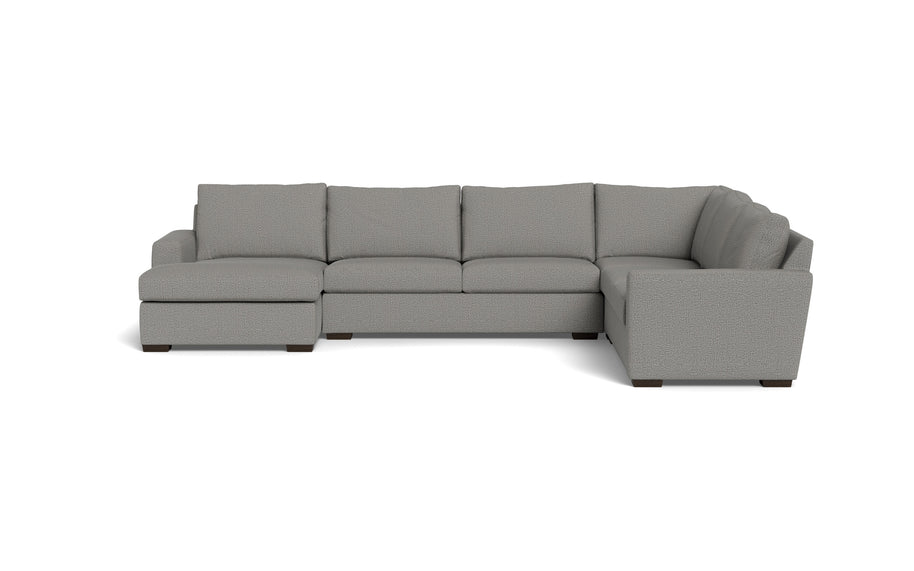 Alexa Corner Sectionals With Left Chaise-Fabric Sofa-Alley Pepper-MAK Modern