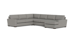 Kai Corner Sectionals With Right Chaise-Fabric Sofa-Alley Pepper-MAK Modern
