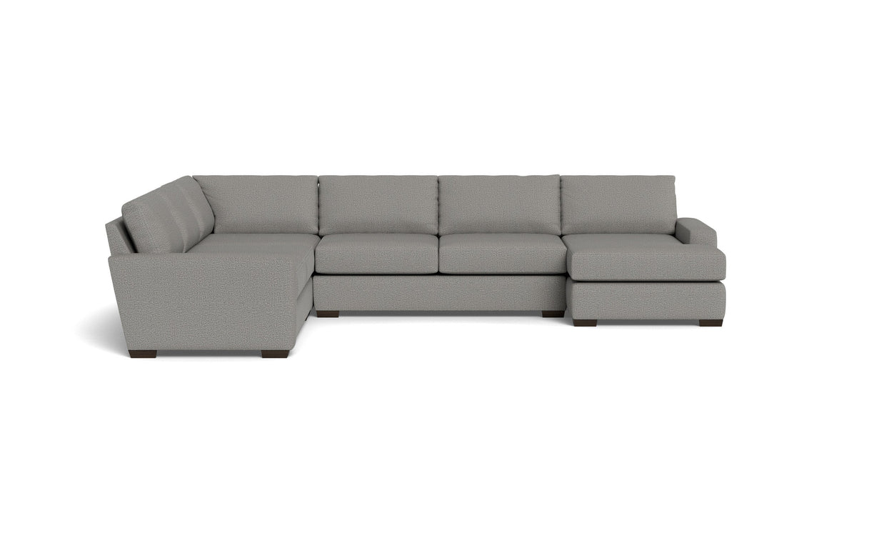 Kai Corner Sectionals With Right Chaise-Fabric Sofa-Alley Pepper-MAK Modern