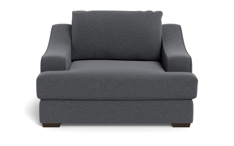 Ascent Arm Chair-Fabric-Bennett Charcoal-MAK Modern
