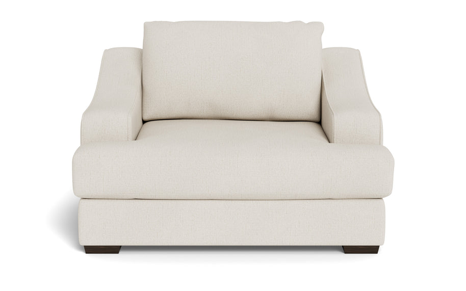 Ascent Arm Chair-Fabric-Curious Snow-MAK Modern