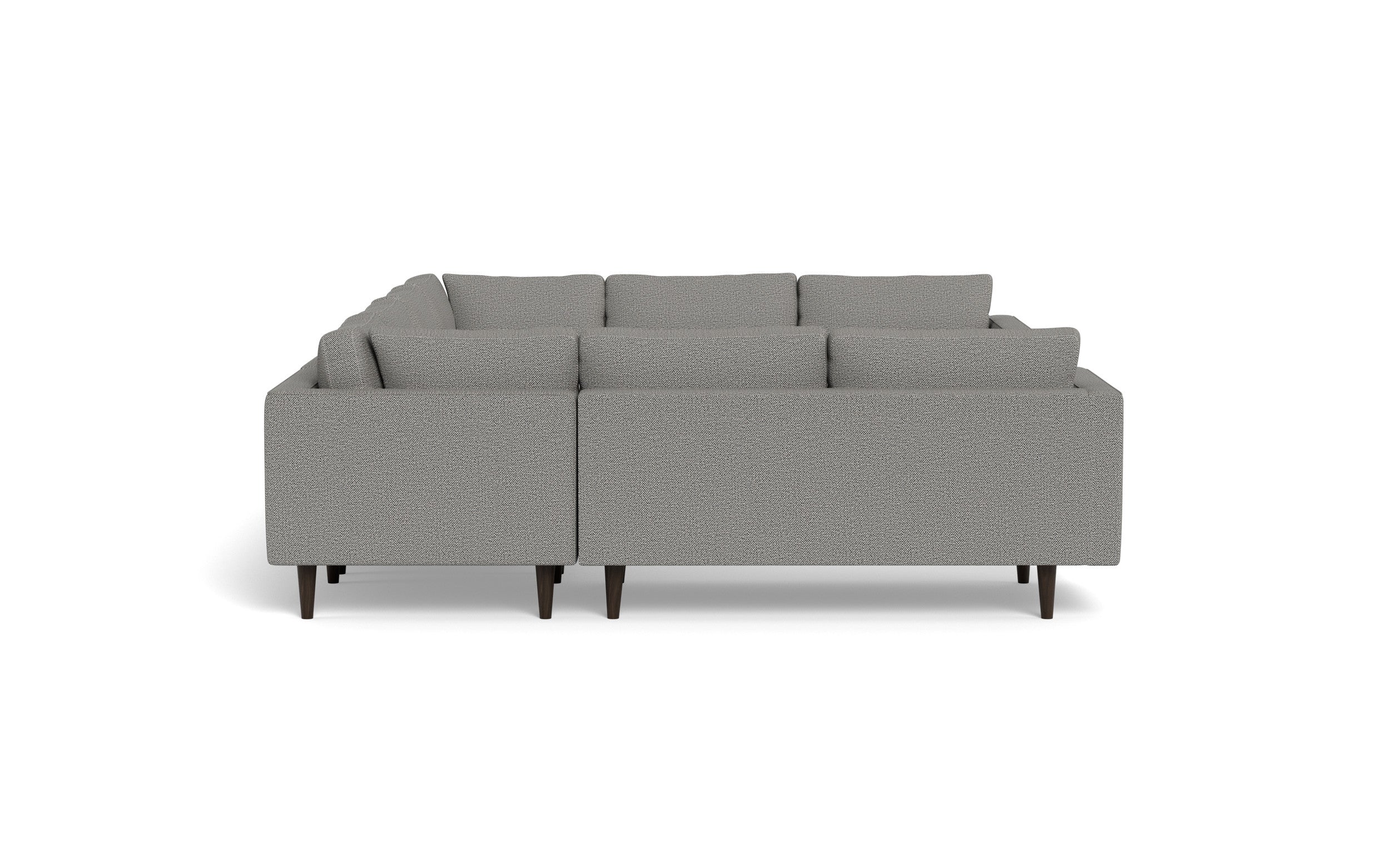 Ayden U Sectional-Fabric Sectional-Alley Pepper-MAK Modern